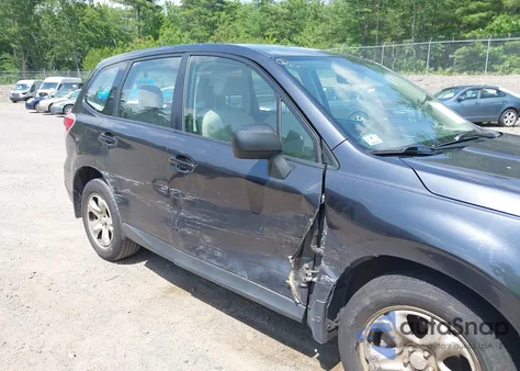 2014 Subaru Forester 2.5I z USA, uszkodzony, nr VIN JF2SJAAC2EH456239